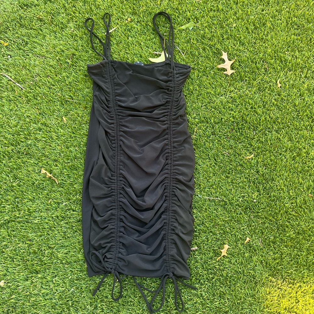 Windsor Ruched Hour Mini Dress